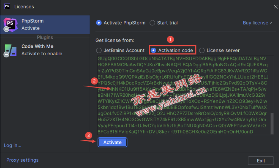 激活和安装phpstorm、GoLang、IDEA - 图3